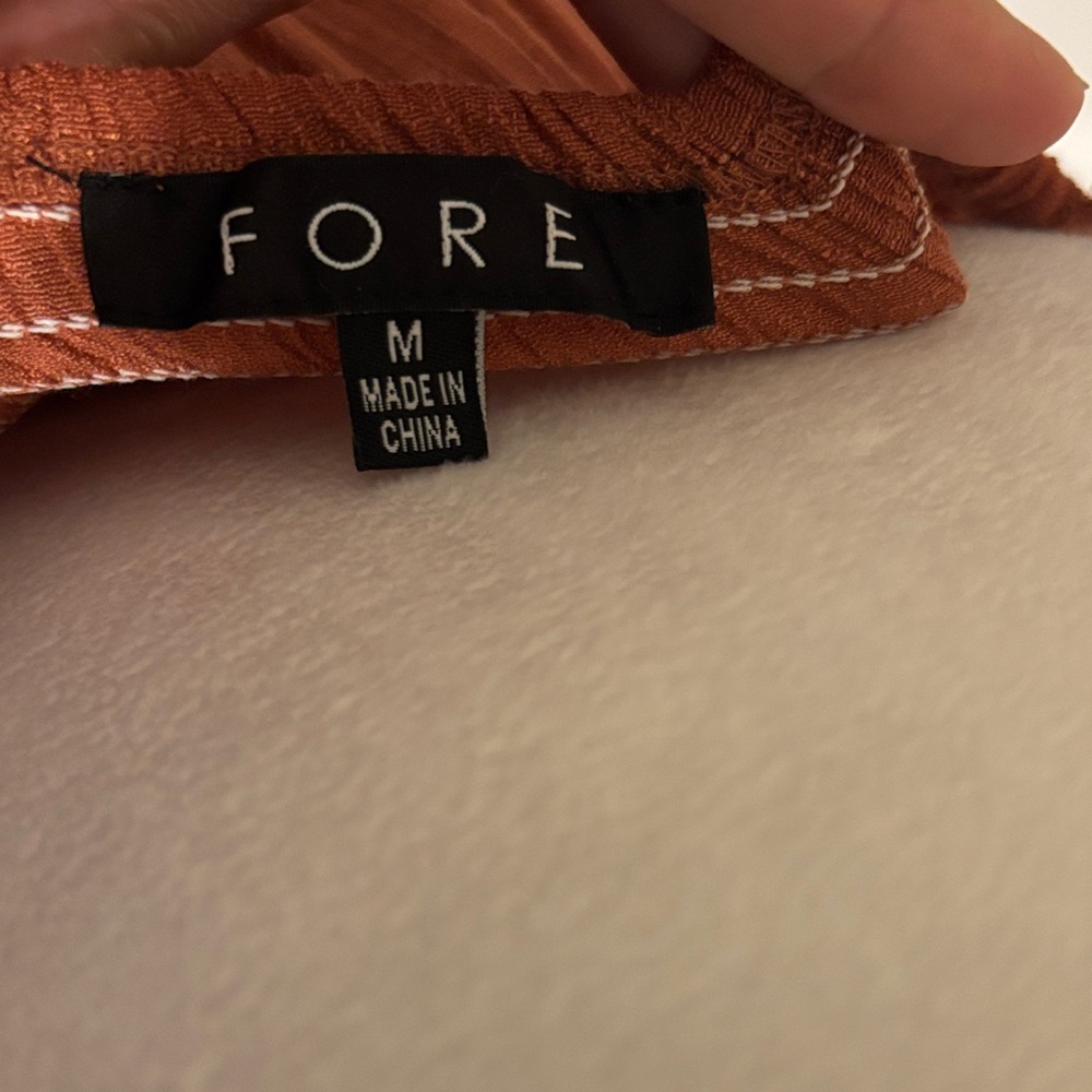 Rust Tiered Maxi Dress with Spaghetti Straps - Picture 2 of 5